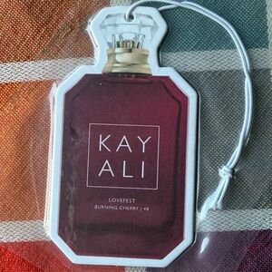 🍒 Kay Ali Lovefest Burning Cherry Air Freshener Car Freshener 🍒  NWOT 🍒
